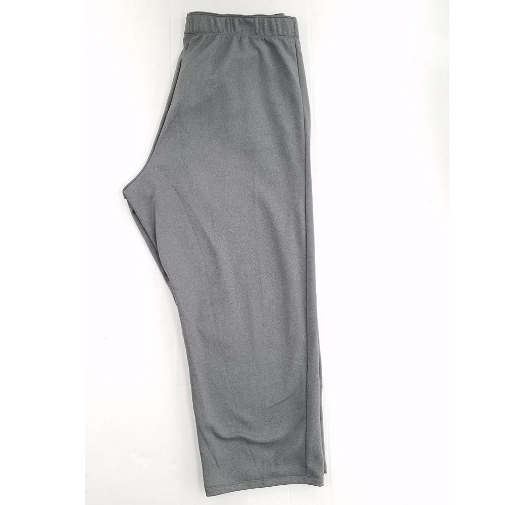 Nike Grey & Black Drawstring Therma Fleece Training Straight Leg Sweat Pants - Picture 3 of 10